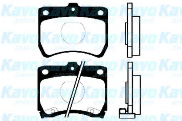 KAVO PARTS BP4511 Комплект тормозных колодок, дисковый тормоз
