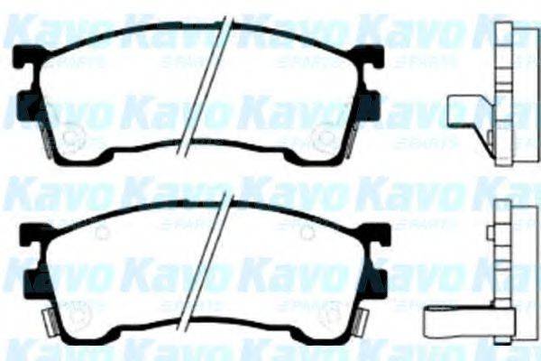 KAVO PARTS BP4520 Комплект тормозных колодок, дисковый тормоз