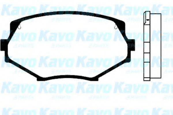 KAVO PARTS BP4521 Комплект тормозных колодок, дисковый тормоз