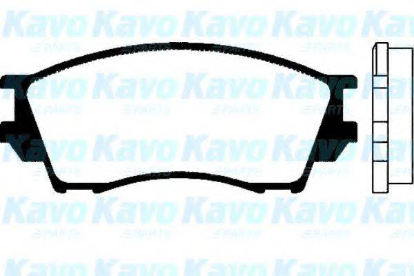 KAVO PARTS BP4523 Комплект тормозных колодок, дисковый тормоз