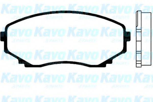 KAVO PARTS BP4524 Комплект тормозных колодок, дисковый тормоз