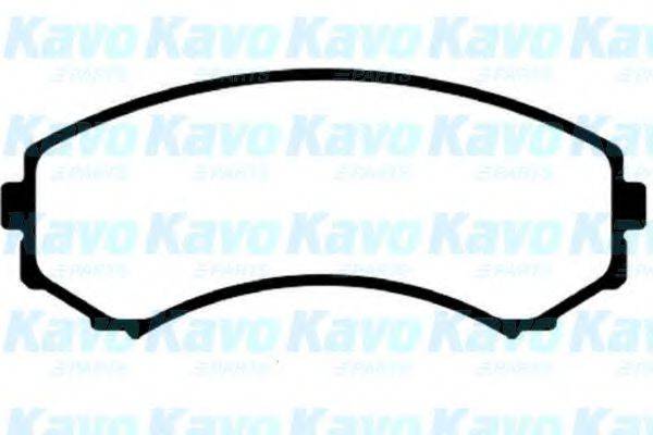 KAVO PARTS BP4525 Комплект тормозных колодок, дисковый тормоз