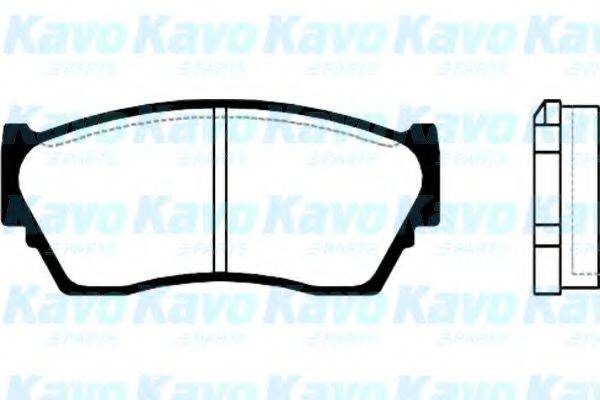 KAVO PARTS BP6522 Комплект тормозных колодок, дисковый тормоз