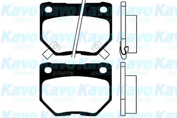 KAVO PARTS BP6548 Комплект тормозных колодок, дисковый тормоз
