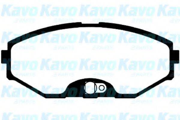 KAVO PARTS BP6562 Комплект тормозных колодок, дисковый тормоз