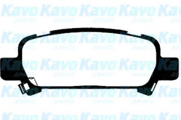 KAVO PARTS BP8013 Комплект тормозных колодок, дисковый тормоз