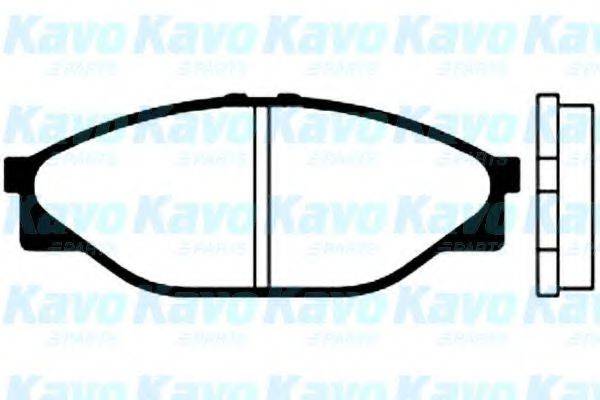 KAVO PARTS BP9019 Комплект тормозных колодок, дисковый тормоз