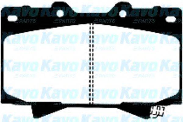 KAVO PARTS BP9040 Комплект тормозных колодок, дисковый тормоз
