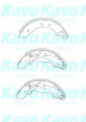 KAVO PARTS BS2905 Комплект тормозных колодок