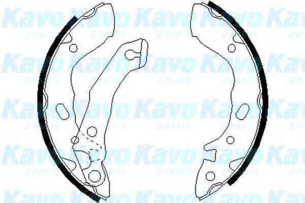 KAVO PARTS BS3403 Комплект тормозных колодок