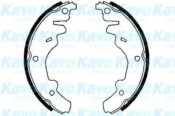 KAVO PARTS BS4402 Комплект тормозных колодок