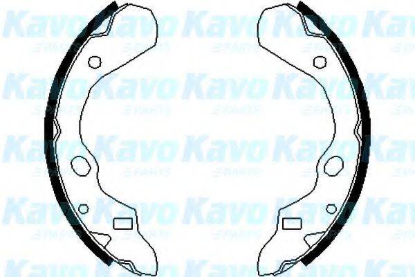 KAVO PARTS BS5413 Комплект тормозных колодок