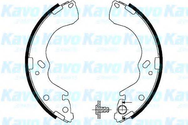 KAVO PARTS BS5417 Комплект тормозных колодок