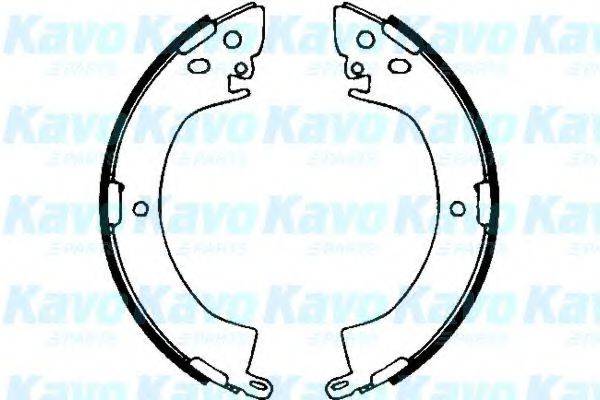 KAVO PARTS BS6409 Комплект тормозных колодок