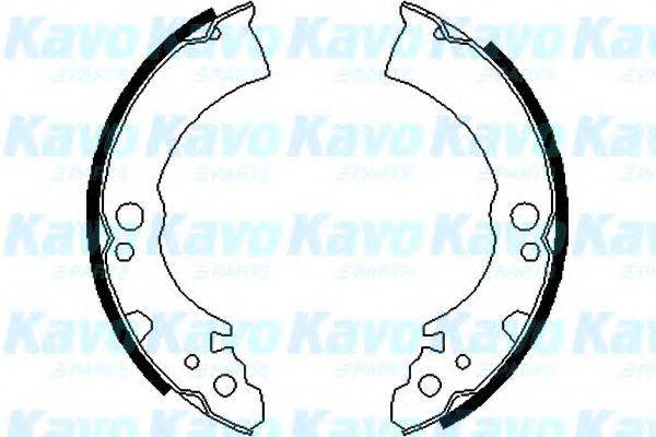 KAVO PARTS BS7404 Комплект тормозных колодок