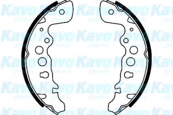 KAVO PARTS BS8916 Комплект тормозных колодок