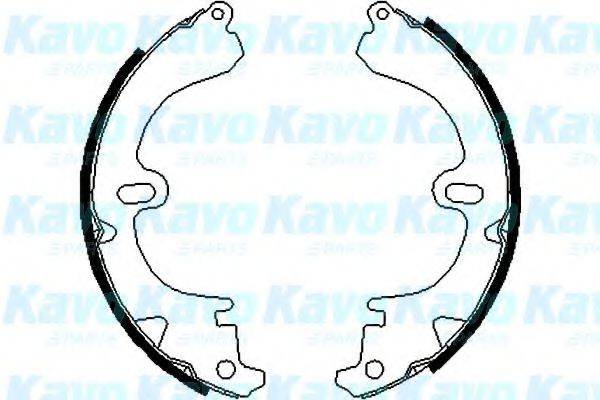 KAVO PARTS BS9904 Комплект тормозных колодок