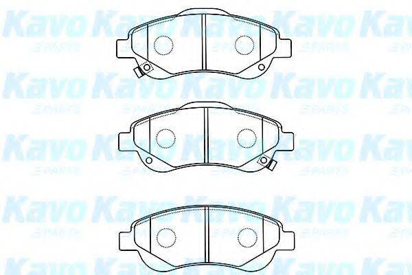 KAVO PARTS BP2054 Комплект тормозных колодок, дисковый тормоз