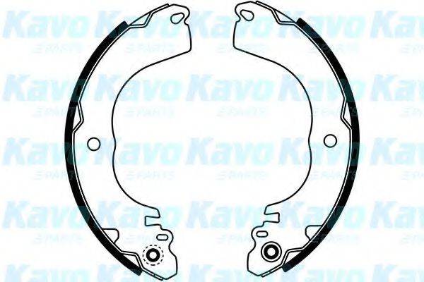 KAVO PARTS BS7429 Комплект тормозных колодок