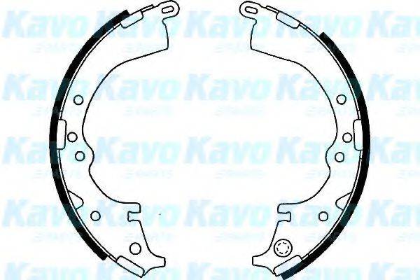 KAVO PARTS BS9936 Комплект тормозных колодок