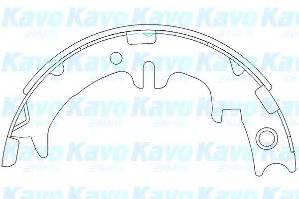 KAVO PARTS KBS9910 Комплект тормозных колодок