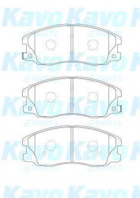 KAVO PARTS BP-1012