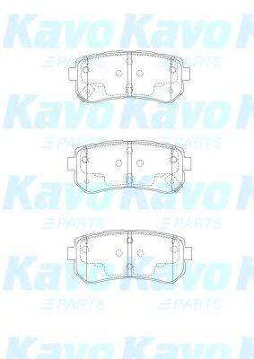 KAVO PARTS BP3046 Комплект тормозных колодок, дисковый тормоз