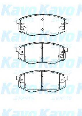 KAVO PARTS BP4027 Комплект тормозных колодок, дисковый тормоз