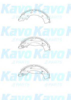 KAVO PARTS BS3417 Комплект тормозных колодок