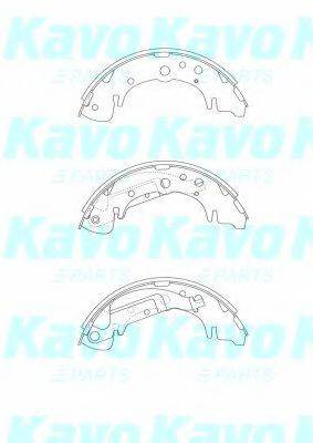 KAVO PARTS BS4407 Комплект тормозных колодок