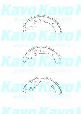 KAVO PARTS BS9948 Комплект тормозных колодок