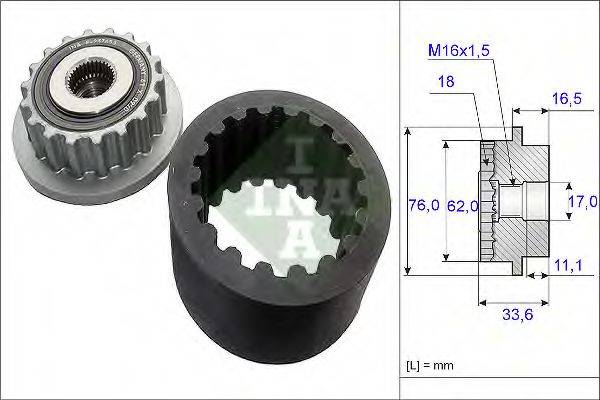 INA 535018610 Комплект эластичной муфты сцепления