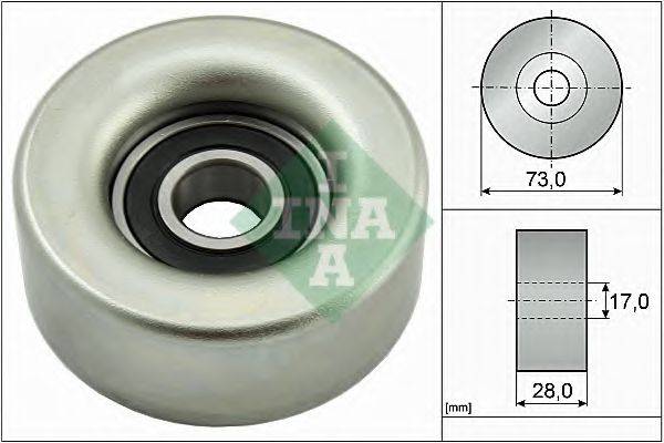 INA 532078310 Паразитный / ведущий ролик, поликлиновой ремень