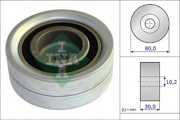 INA 532058210 Паразитный / Ведущий ролик, зубчатый ремень