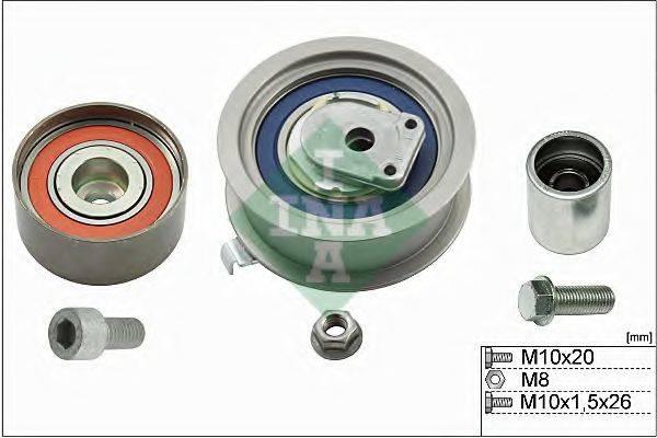 INA 530037409 Комплект роликов, зубчатый ремень