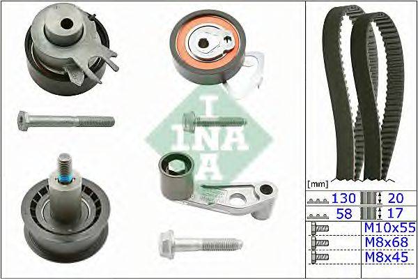 INA 530036010 Комплект ремня ГРМ