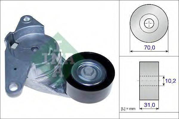 INA 534044110 Натяжная планка, поликлиновой ремень