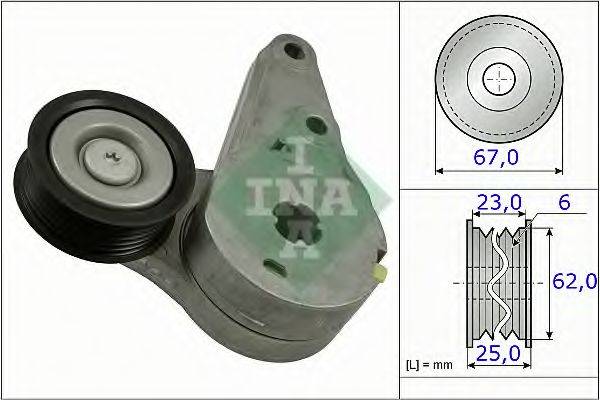 INA 534037310 Натяжная планка, поликлиновой ремень