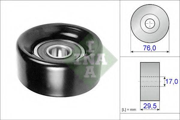 INA 532049210 Паразитный / ведущий ролик, поликлиновой ремень