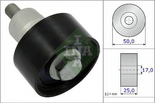 INA 532075310 Паразитный / Ведущий ролик, зубчатый ремень