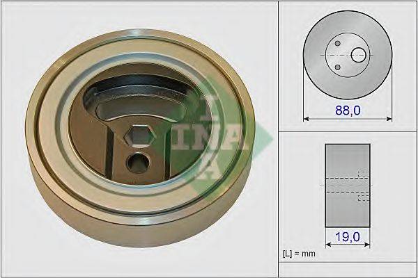 INA 531083810 Натяжной ролик, поликлиновой  ремень