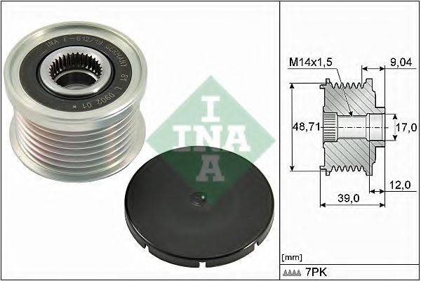 INA 535027510 Механизм свободного хода генератора