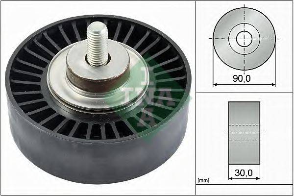 INA 532075210 Паразитный / ведущий ролик, поликлиновой ремень