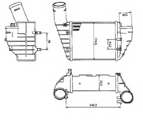 NRF 30131 Интеркулер