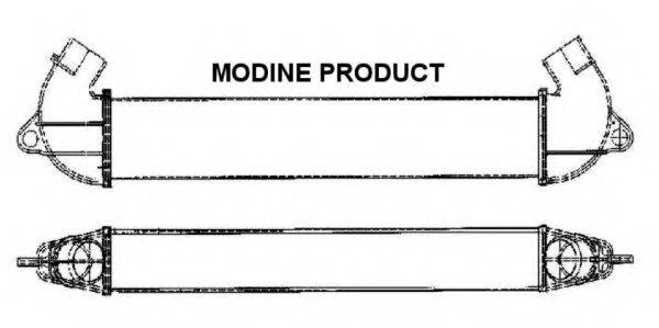 NRF 30140 Интеркулер