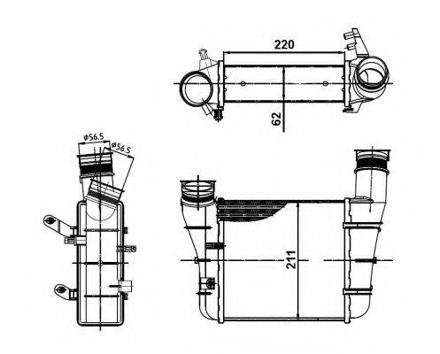 NRF 30148A Интеркулер