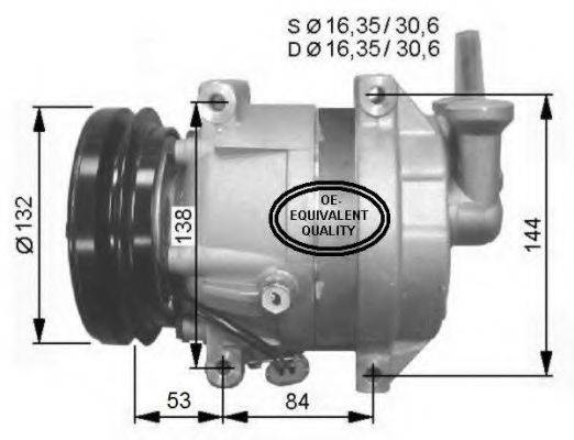NRF 32325 Компрессор, кондиционер