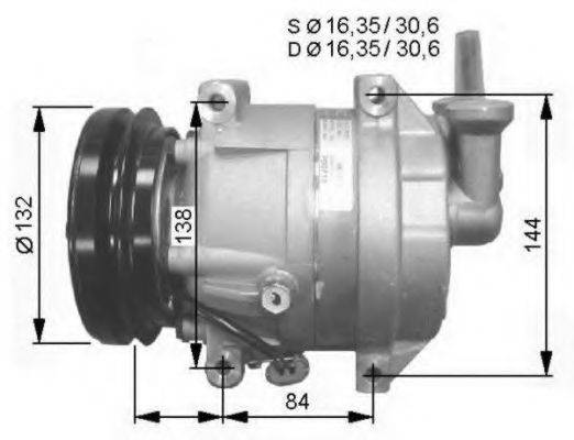 NRF 32325G Компрессор, кондиционер
