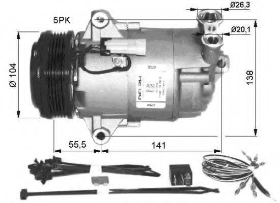 NRF 32426G Компрессор, кондиционер