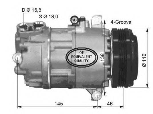 NRF 32493 Компрессор, кондиционер